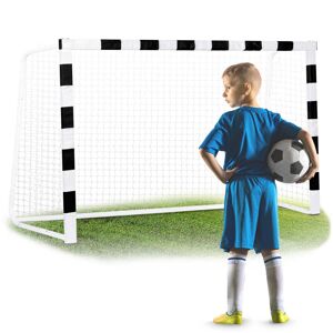 Futbalová bránka 300 x 200 x 90 cm ns-465 čierna a biela