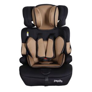 Pepita Leona 2v1 bezpečnostná detská sedačka 9-36kg - black-beige