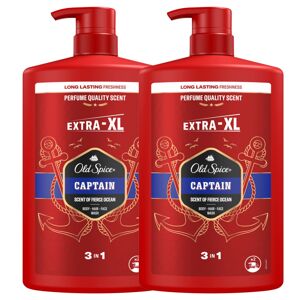 Old Spice Captain 3v1 pánsky šampón a sprchový gél 2x1000ml