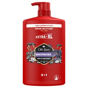 Old Spice Night Panther 3v1 Pánsky šampón a sprcha 1000ml