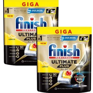 Finish Ultimate Plus všetko v 1 Kapsule do umývačky riadu s citró...