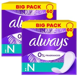 Always Daily Fresh Normal hygienická vložka 2x60ks