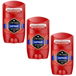 Old Spice Captain men dezodorant 3x50ml