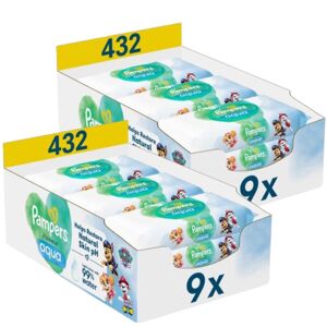 Pampers Harmonie Aqua vlhčené obrúsky 18x48ks