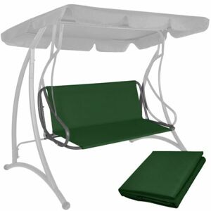 Springos Hojdacie sedadlo 110x90cm - Tmavo zelené