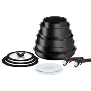 Tefal L3999953 Sada panvíc Ingenio s čiernym kameňom 13 kusov
