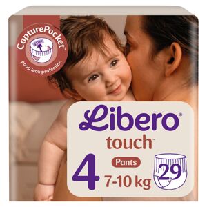 Plienky Libero Touch 7-10kg Maxi 4 (29ks)