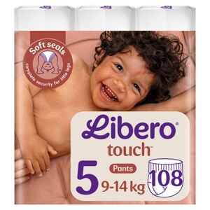 Mesačný balík plienok Libero Touch 9-14kg Junior 5 (108ks)