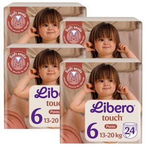 Mesačný balík plienok Libero Touch 13-20kg Junior 6 (96ks)