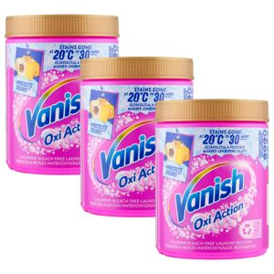 Vanish Oxi Action odstraňovač škvŕn v prášku 3x970g