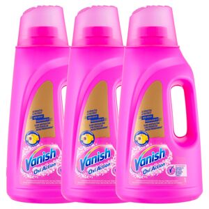Vanish Oxi Action Tekutý čistič lístia ružový 3x2L