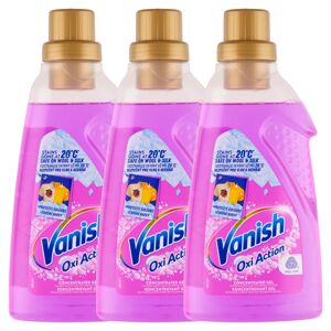Vanish Oxi Action odstraňovač škvŕn, gélový koncentrát 3x750ml