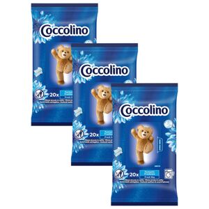 Coccolino vlhčené obrúsky do sušičky Blue 3x20ks