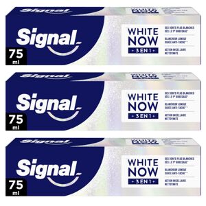 Signal White Now 3v1 Original zubná pasta 3x75ml