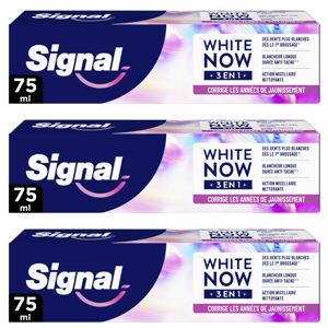 Signal White Now 3v1 Forever Young zubná pasta 3x75ml