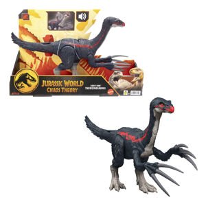 Jurský svet kolosálny útočiaci Therizinosaurus