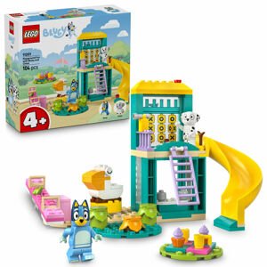 Zábavné dobrodružstvá LEGO® Bluey Bluey a Kloé na detskom ihrisku 11201