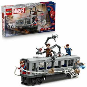 LEGO® Marvel Spider-Man a Doc Ock bojujú vo vagóne metra 76321
