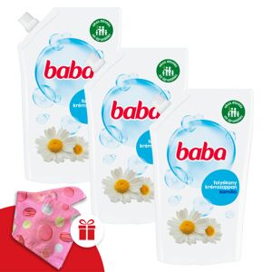 Náplň detského tekutého mydla Harmanček 3x500ml + darčekové detsk...