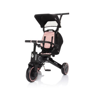 Zopa trojkolka - X Trike s rukoväťou na tlačenie Quartz Pink