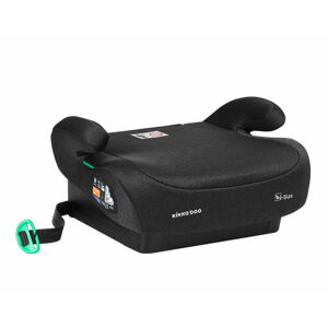 Podsedák Kikkaboo i-Go i-Size Beltfix 125-150 cm čierny