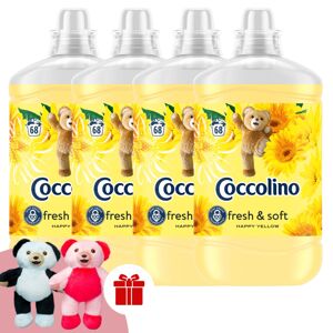 Coccolino Happy Yellow oplachovací koncentrát 272 umývacích prost...