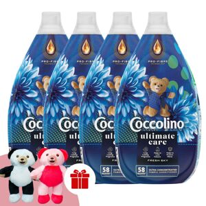 Coccolino Ultimate Care Fresh Sky Ultra Concentrated Rinse 232 um...