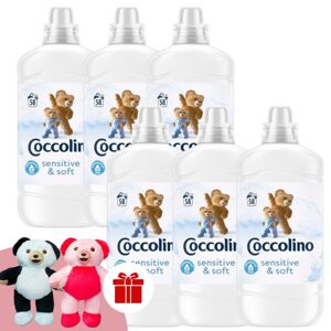 Coccolino Sensitive &amp; Soft oplachovací koncentrát 348 umý...