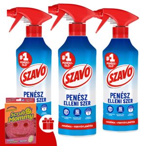 Savo Protiplesňový prípravok 3x500ml + darčeková hubka na peeling...