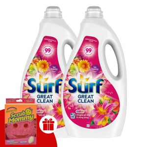 Tekutý prací gél Surf Tropical Lily &amp; Ylang Ylang 2x3L -...