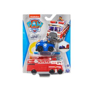 Paw Patrol Zásahové auto Chase s autíčkom - červeno-modrá