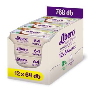 Vlhčené obrúsky Libero Premium 768ks