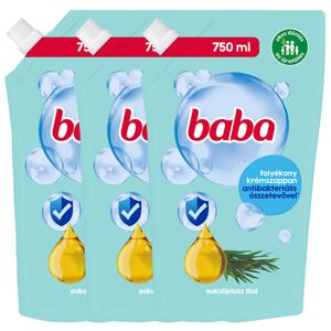 Detské antibakteriálne tekuté mydlo Eukalyptus 3x750ml