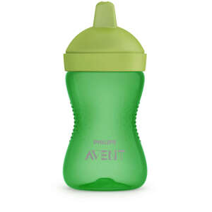 Pohár na pitie Avent s tvrdou hlavicou 300 ml - zelený