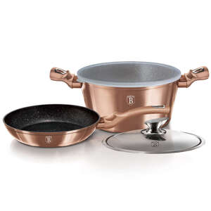 4-dielna súprava riadu, Metallic Line Rose Gold Edition