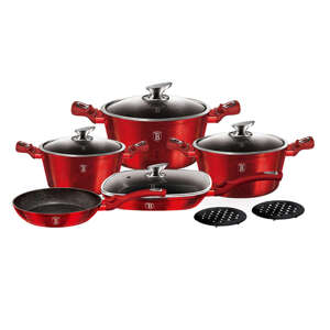 Berlinger Haus BH-7142 11-dielna súprava riadu, Metallic Line Bur...