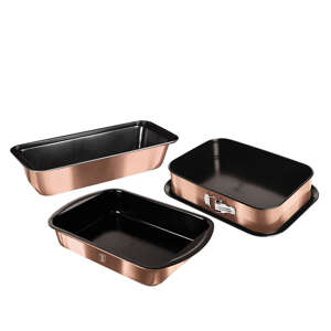 Sada foriem na pečenie 3 kusy Rose Gold Berlinger Haus BH 7633