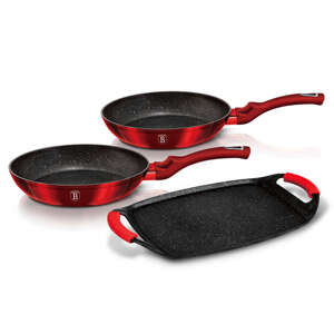 Berlinger Haus BH-1668 Metallic Line Burgundy Edition Súprava pan...