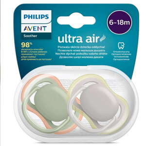 Philips AVENT cumlík na hranie - ultra air 6-18 mesiacov neutrálny 2ks