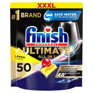 Finish Ultimate All in 1 Citrón Umývačka riadu kapsuly 50 ks