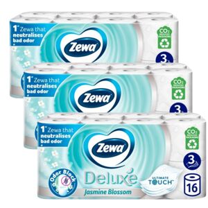 Zewa Deluxe Jasmine Blossom 3 Ply toaletný papier 3x16 roliek