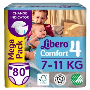 Libero Comfort Mega Pack Nohavičkové plienky 7-11kg Maxi 4 (80ks)
