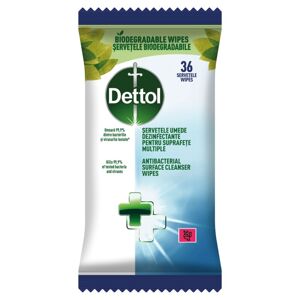 Dettol antibakteriálne vlhčené obrúsky 36 ks