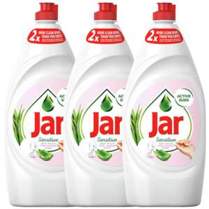 Jar prostriedok na umývanie riadu Aloe Vera & Pink Jasmine 3x900ml
