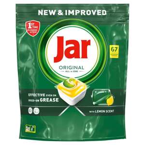 Jar Original All In One Lemon Umývačka riadu kapsula 67db