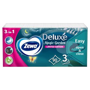 Zewa Deluxe 3-vrstvové Papierové Vreckovky - Limited Edition 90 ks