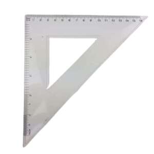 Pravítko 45° 16 cm