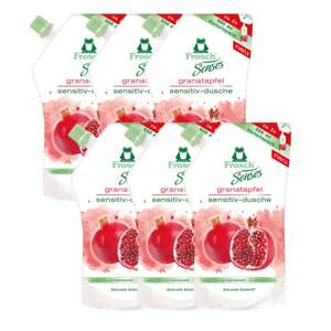 Frosch sprchovací kúpeľ pre citlivú pokožku Granátové jablko (6x500ml)