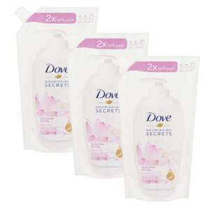 Náplň tekutého mydla Dove Glowing 3x500ml