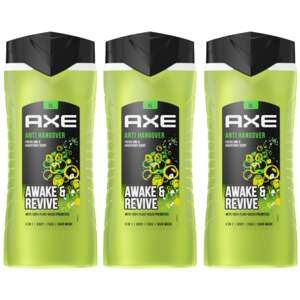 Axe Sprchový kúpeľ proti kocovine 3x400ml